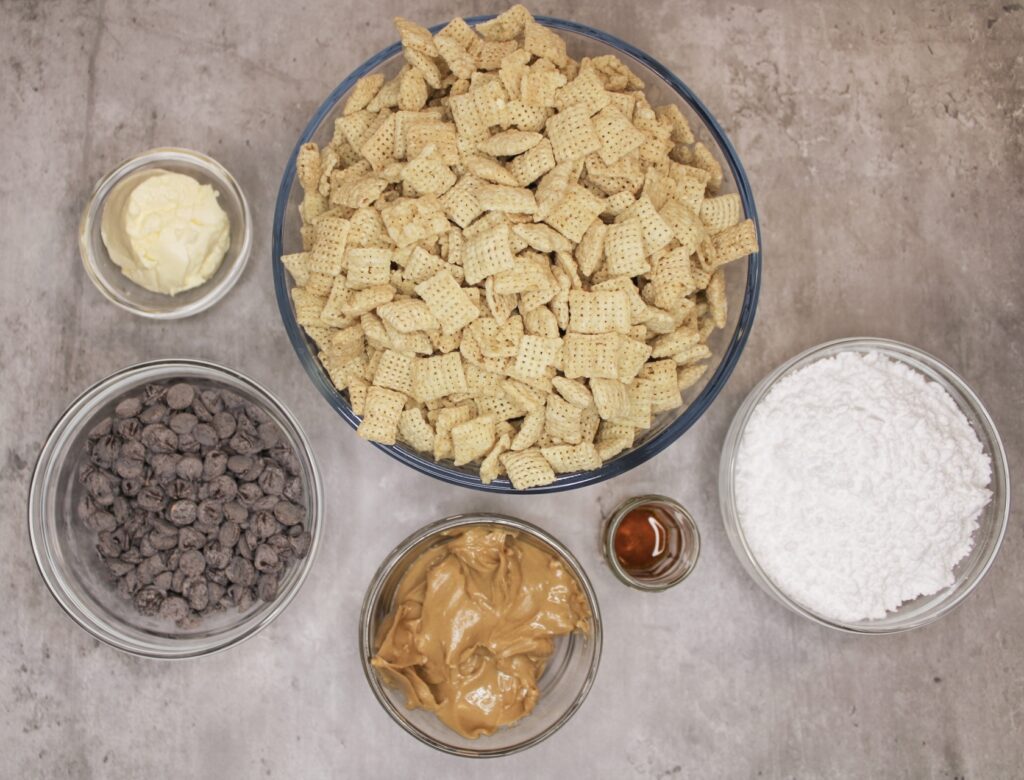 Easy Vegan Puppy Chow do as you peas