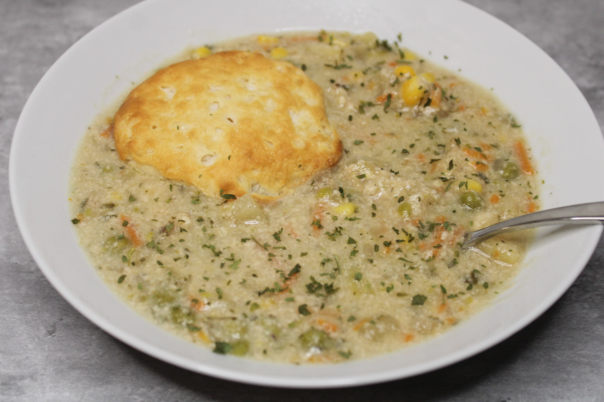 Slow Cooker Vegan Pot Pie Soup