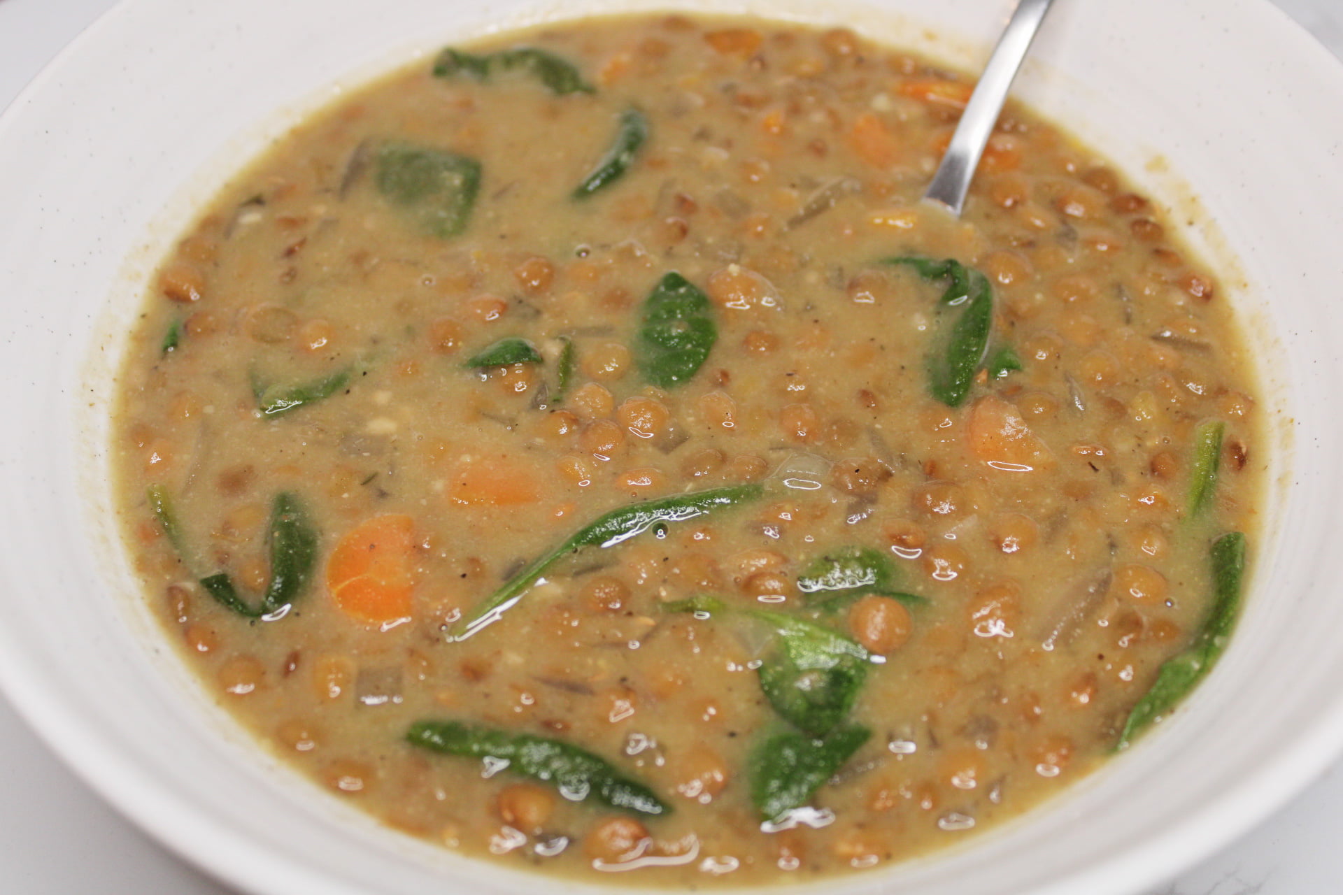 Slow Cooker Creamy Lentil Soup