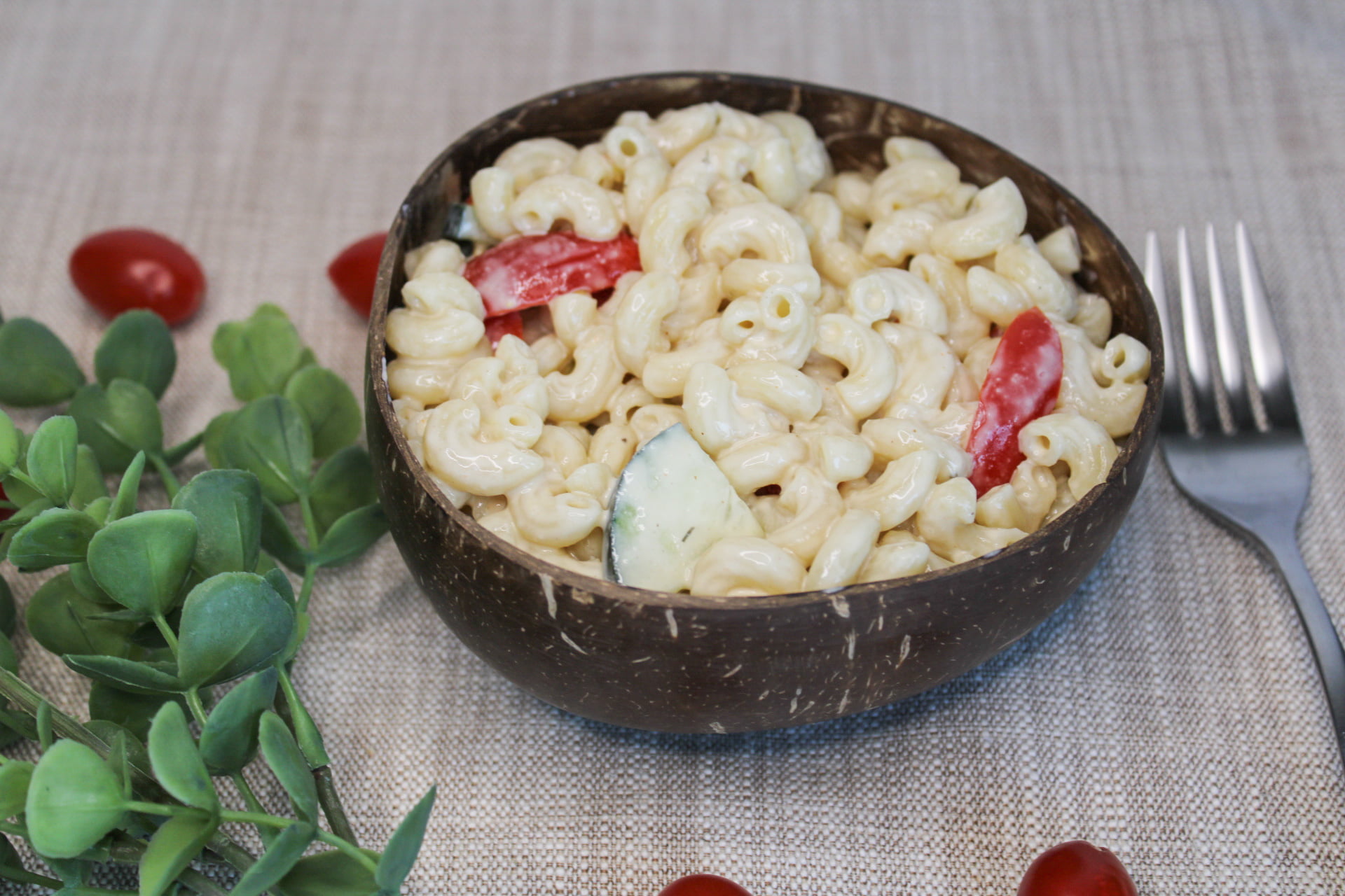 Creamy Vegan Pasta Salad