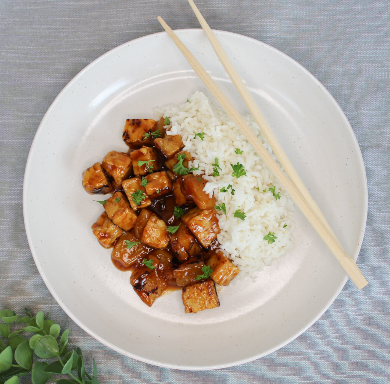 Pineapple Tempeh Stir Fry