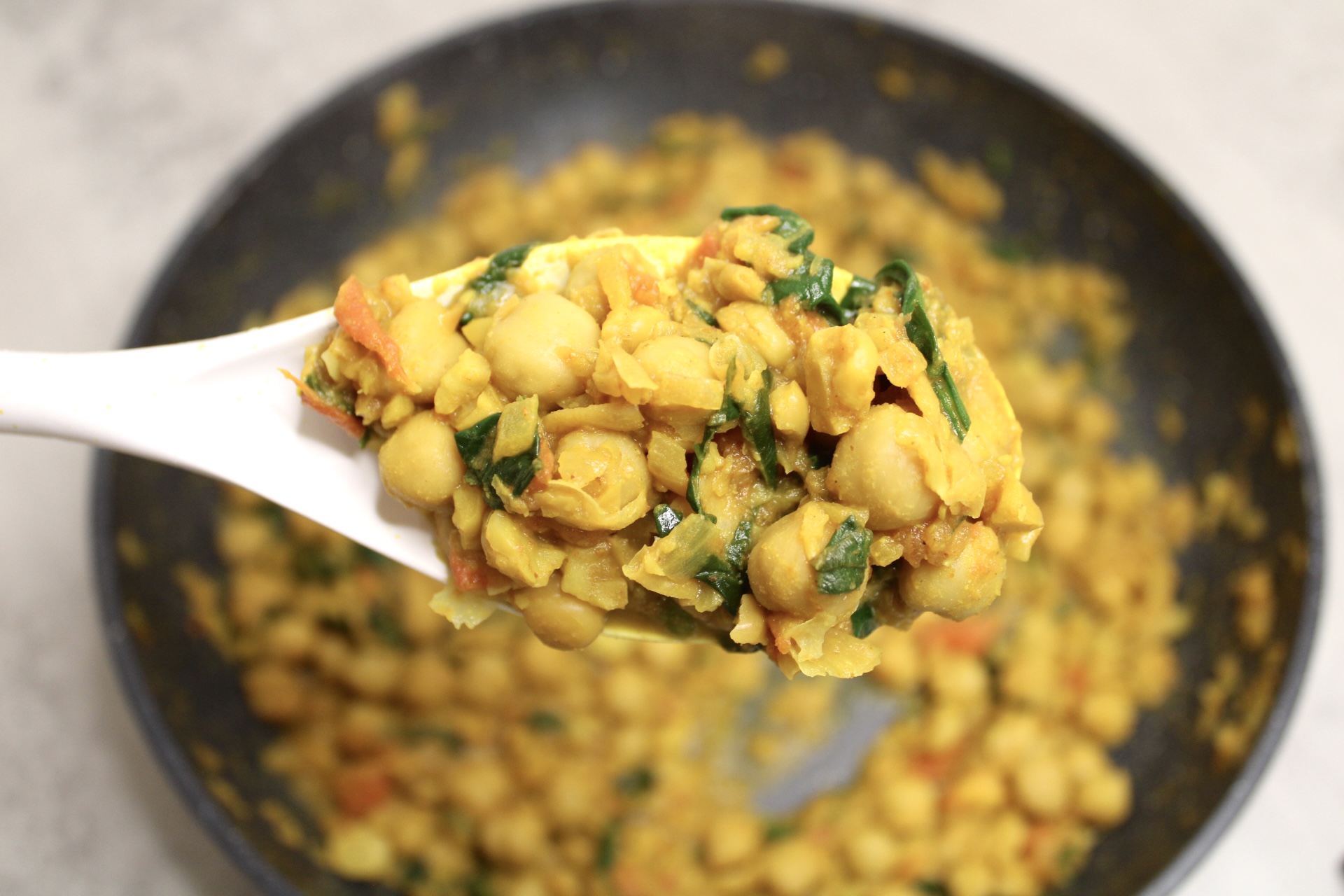 The Best Chickpea Scramble