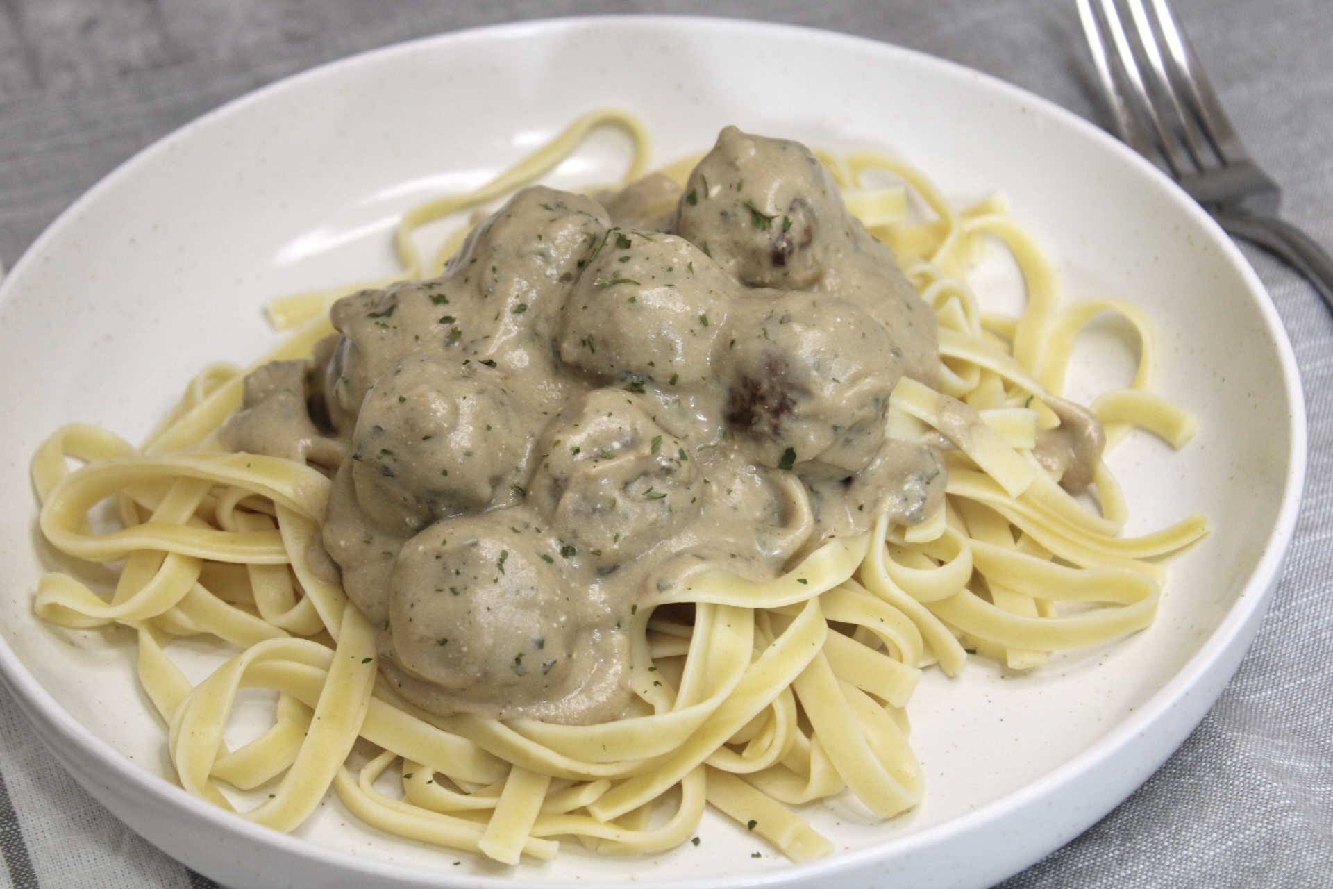 Vegan Swedish Meatballs