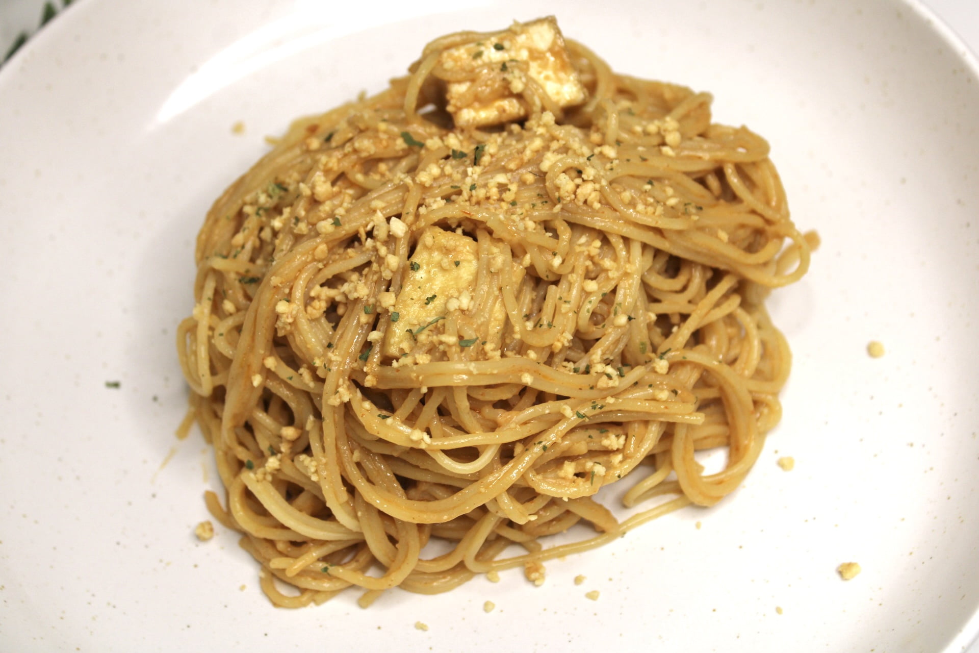 Easy Spicy Peanut Pasta