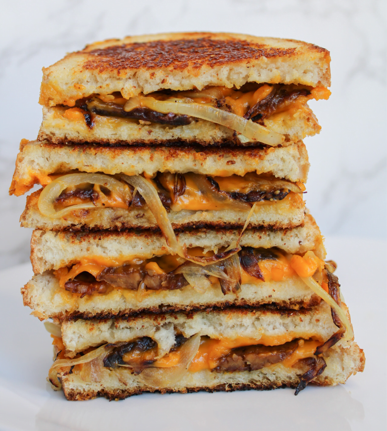 Vegan Loaded Grilled Cheese