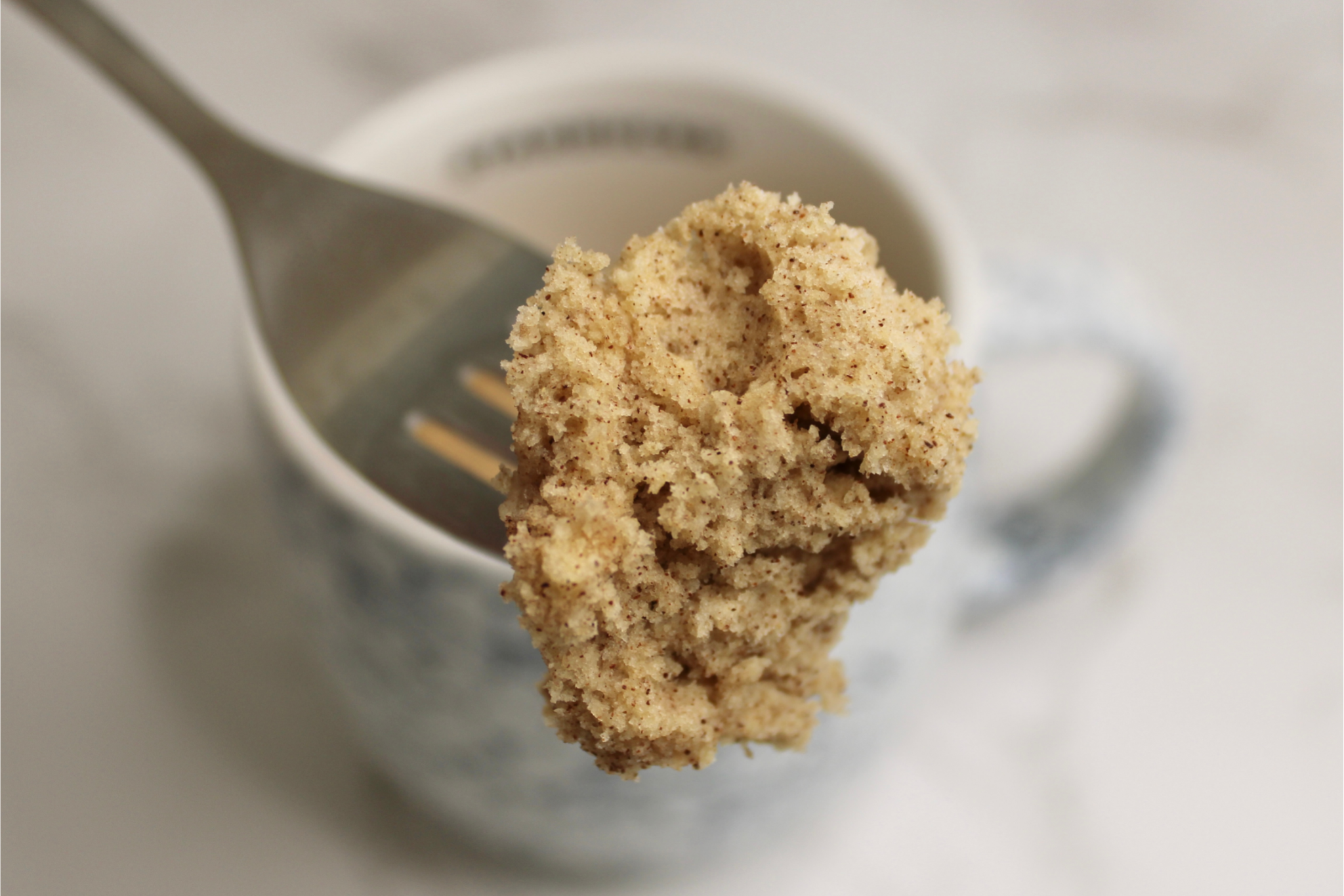 Vegan Cinnamon Bun Mug Cake